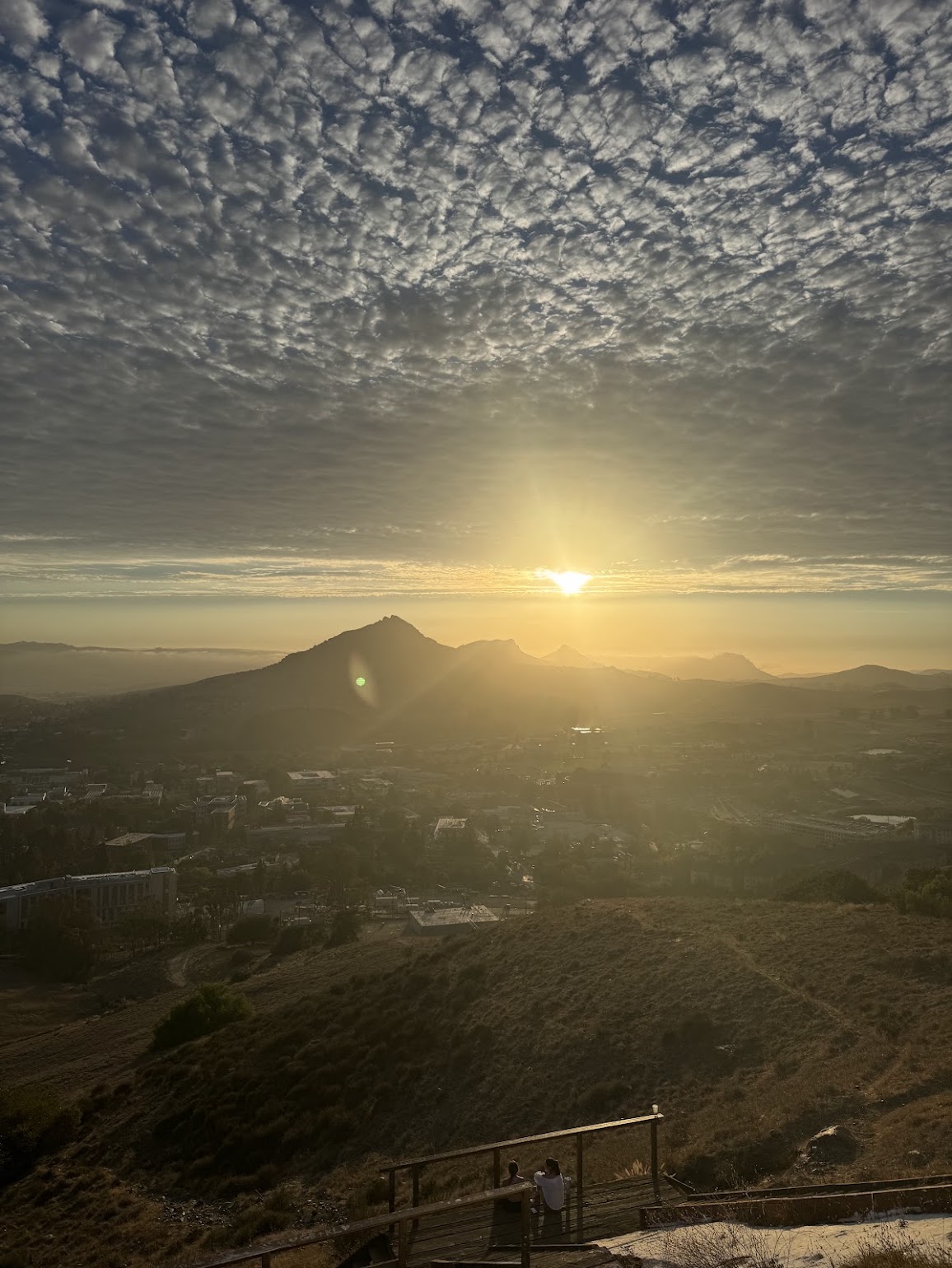 Picture of Cal Poly SLO from the P